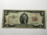 2 Dollar Red Seal Note 1953