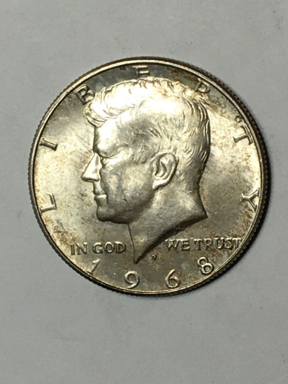 1968 D Kennedy Half Dollar