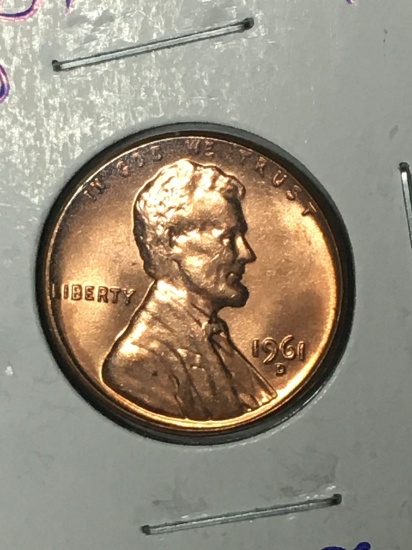 1961 D Lincoln Memorial Cent