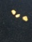 Gold Nuggets Bit Lot .192 Grams Alaskan Yellow 20 Kt+