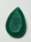 Emerald Columbian Natural Earth Mined Cut Polished Tear Drop Huge 24.5 Ct Translucent $$$