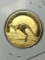24 Kt Gold Layered Australian Kangaroo Replica Coin 