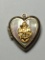 U S Navy Vintage Gold Locket