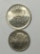 Spain Pesetas Coins 5 And 25 1975