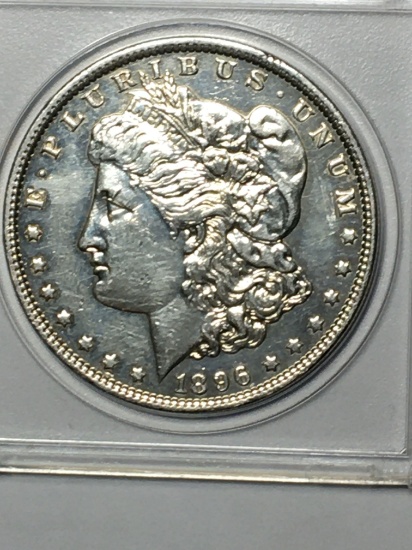 Morgan Silver Dollar 1896 Pl