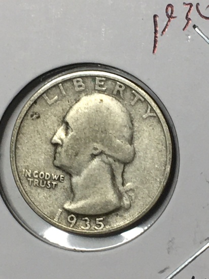 Washington Silver Quarter 1935
