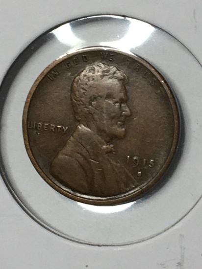 Lincoln Wheat Cent Key Date 1915 S