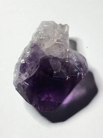 Amethyst Royal Purple Natural Uncut Crystal Gemstone 80.33 Cts Huge Wow Gem