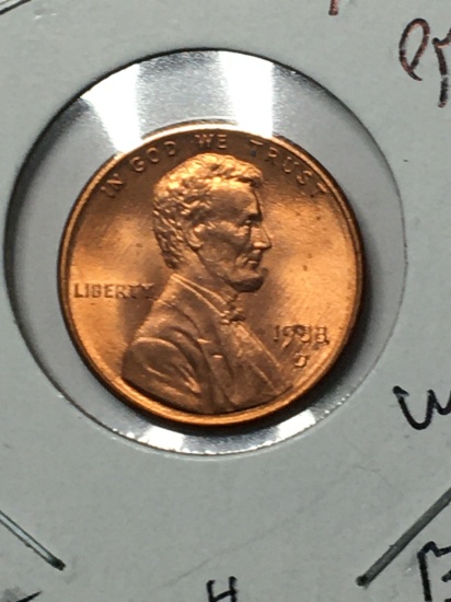Lincoln Cent 1988 D