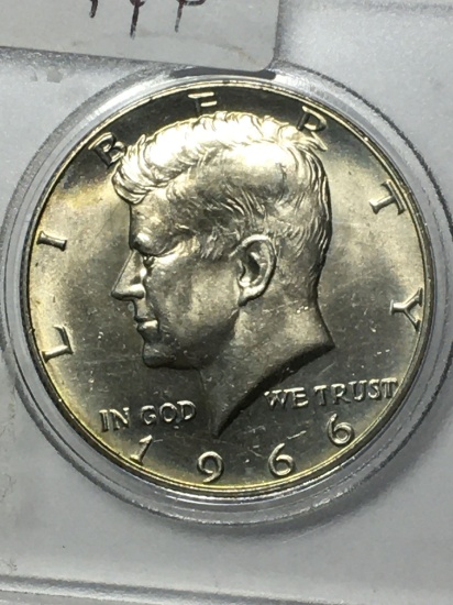 Silver Kennedy Half Dollar 1966