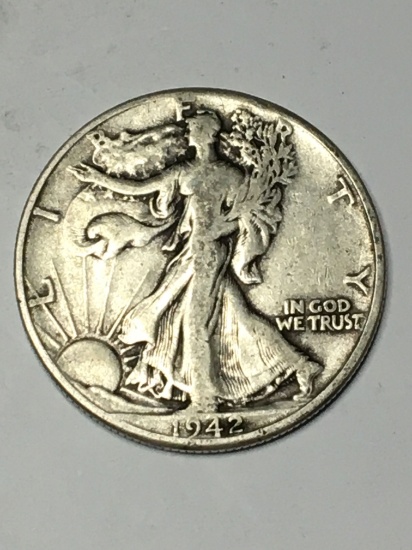 Walking Liberty Half Dollar 1942