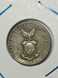 Five Cetnavos Filipines Coin 1941