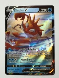 Pokemon Card Rare Holo Kingler V 028/172