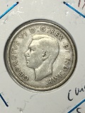 Canada Silver Quarter 1940