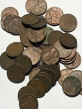 Lincoln Wheat Cent Roll Of 50 