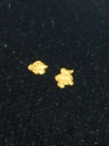 Gold Nuggets Alaskan Yellow Top End .10 Grams 20kt+