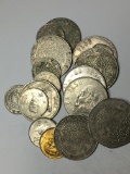 Mexico Vintage Pesos Lot 15 Coins 1970 S And 80s 90s