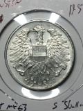 Austria 5 Schilling Aluminum Coin 