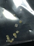 Diamonds Natural Oxyhedron Crystals Colored Top End High Grades .165 Cts $199 Retail