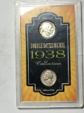 1938 Nickels Jefferson And Buffalo In Collector Display