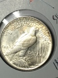 Peace Silver Dollar 1922 D 