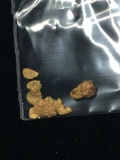 Gold Nuggets Alaskan Yellows 20 Kt+ .176 Grams Big Lot