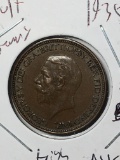 Britain 1935 Half Penny
