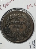 Un Centavos 1891