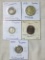 (5) Foreign Coins Switzerland, India, Belize, De Atocha Coin