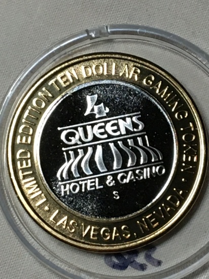 Four Queens $10.00 Las Vegas Gaming Token