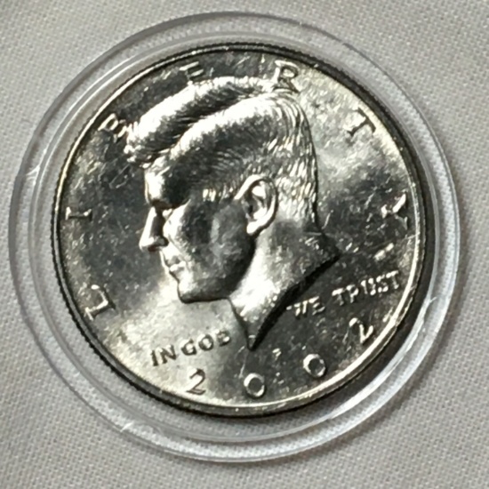 2002 P Kennedy Half Dollar