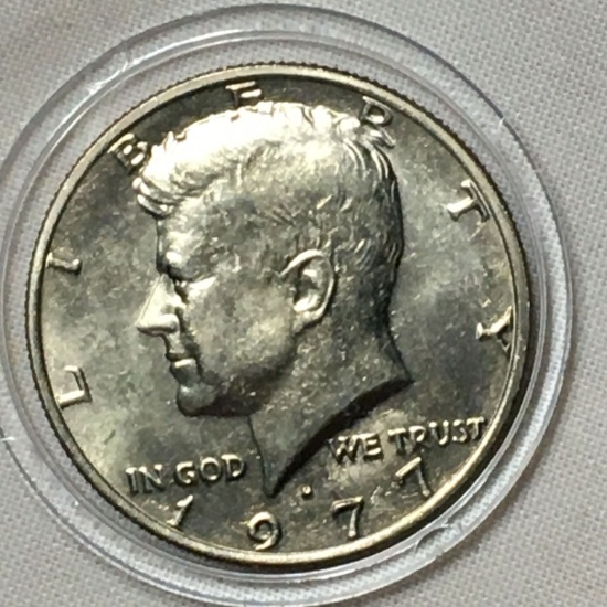 1977 D Kennedy Half Dollar