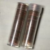 (2) Rolls Of Lincoln Shield Cent