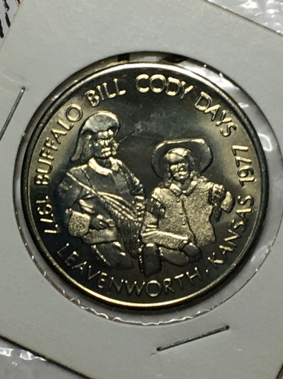 1972 Buffalo Bill Silver Dollar