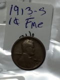 1913 S Lincoln Wheat Cent