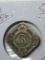 Nederalnds Antilies Odd Shape 5 Cent Coin 1923