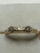 Diamond And 14 Kt Gold Antique Ring Vs White Natural Diamonds .25 Cts Solid Gold 1.1 Grams
