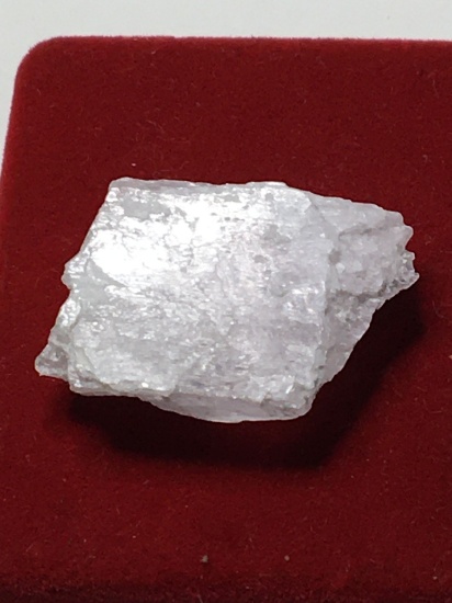 Pink Afgan Kunsite Semi Precious Uncut Natural Utnreated Crystal 34.58 Cts
