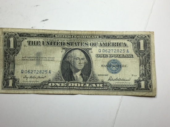 Silver Certificate 1957 1 Dollar