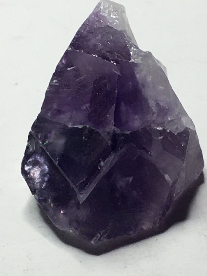 Amehtyst Royal Purple Crystal Uncut Natural 51.16 Cts