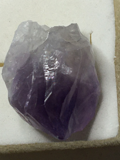 Amethyst Royal Purple Uncut 32.31 Cts