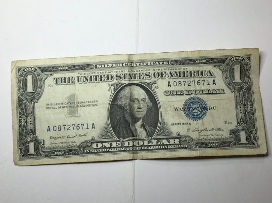 Silver Certificate 1957 A Nice Condition