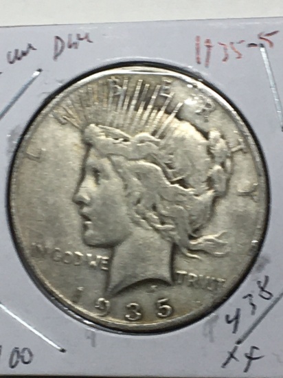 Peace Dollar 1935 S Rare Date Original