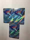 Pokemon Card Lot Of 3 Pack Fresh Mint Quaquaval E X Rare Promo Holos S V P   E N 035