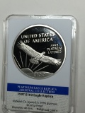 Platinum Coin .9995 Layered Pure Platinum Proof Liberty