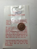 1861 Confederate Cent Restrike Coin Gem Rare Find