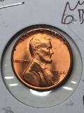 Lincoln Wheat Cent 1946 S Gem Red High Grade Beauty