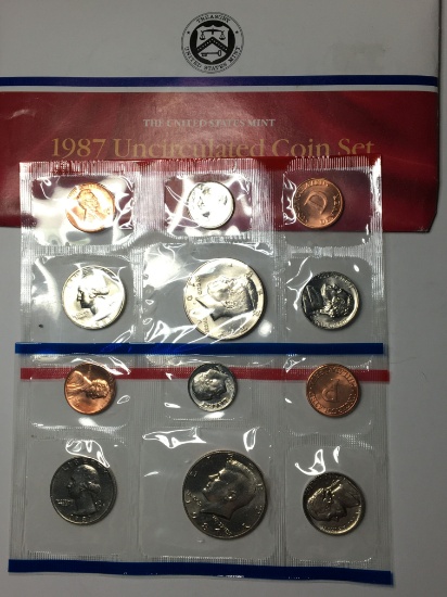 1987 U. S. Mint Set