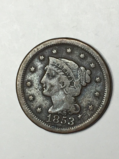 1853 U S Large Cent