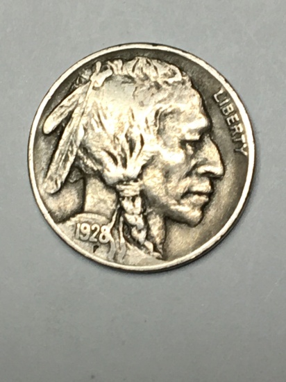 1928 S Buffalo Nickel